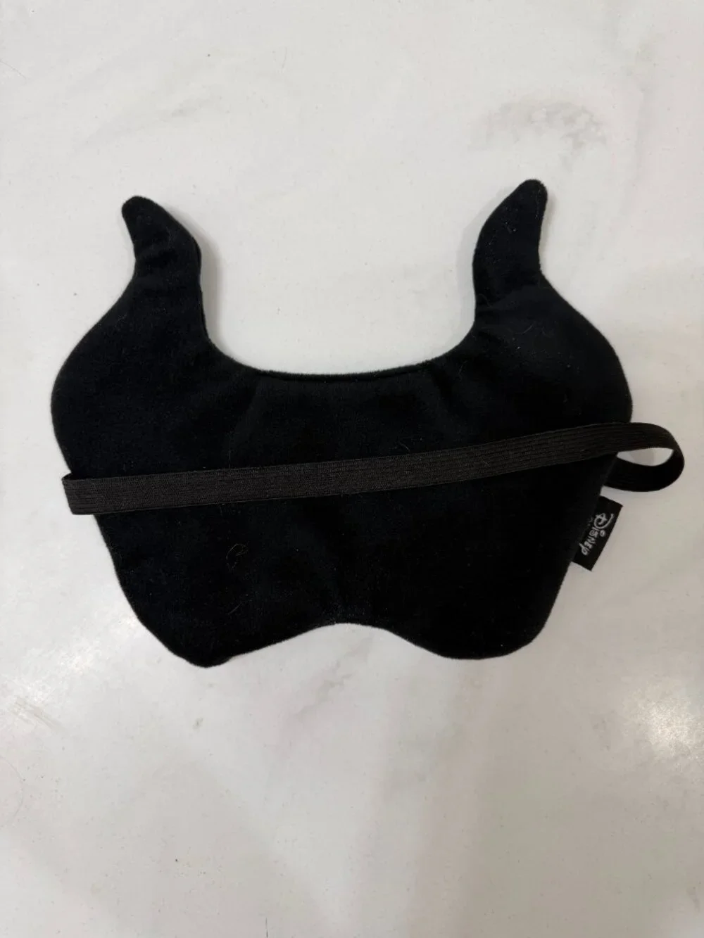 Disney Mad Beauty Maleficent Sleep Mask Plush Villain Eye Mask Horns Embroidered